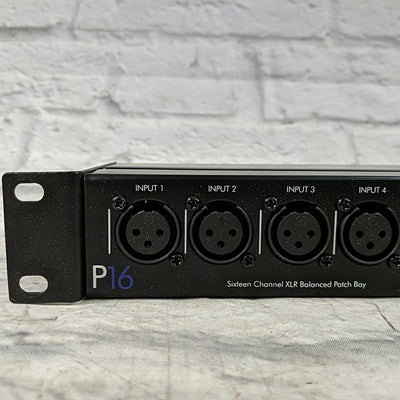 Art P16 16-Channel XLR Balanced Patchbay