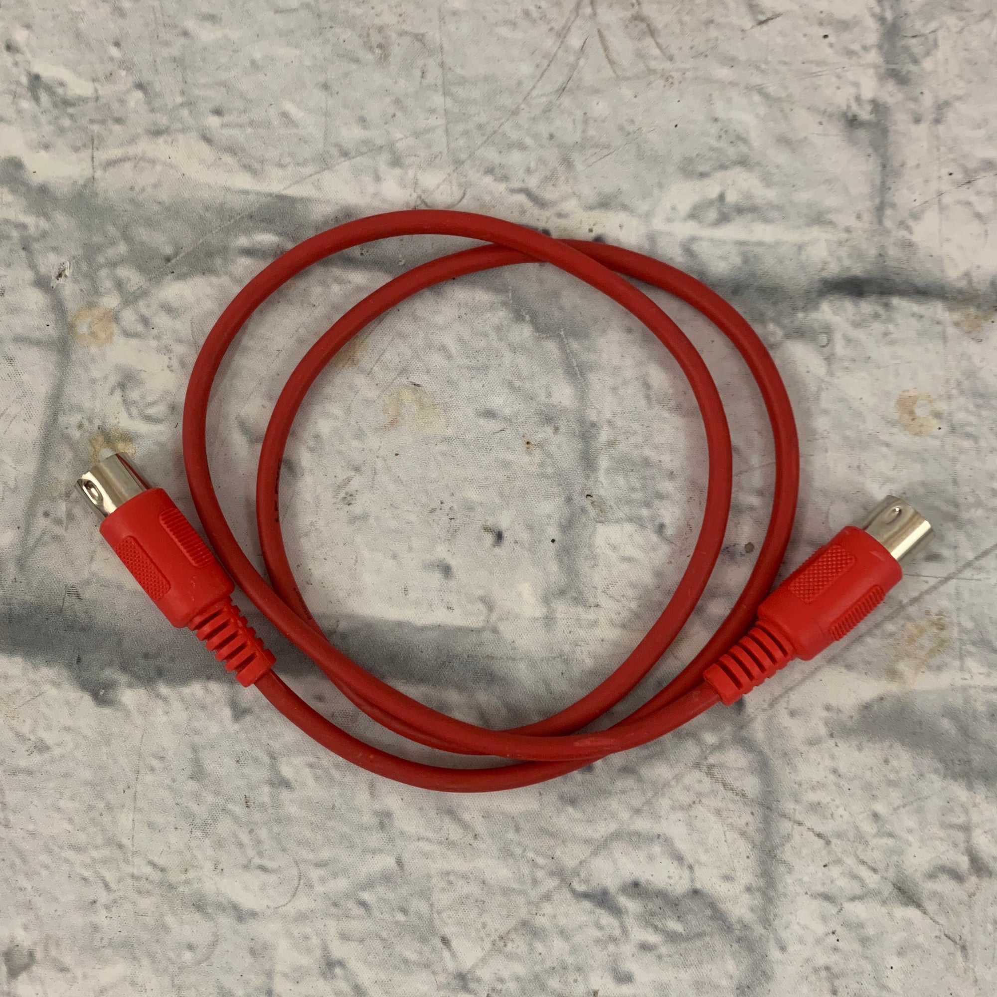 3ft 5-PIN MIDI Cable - Red