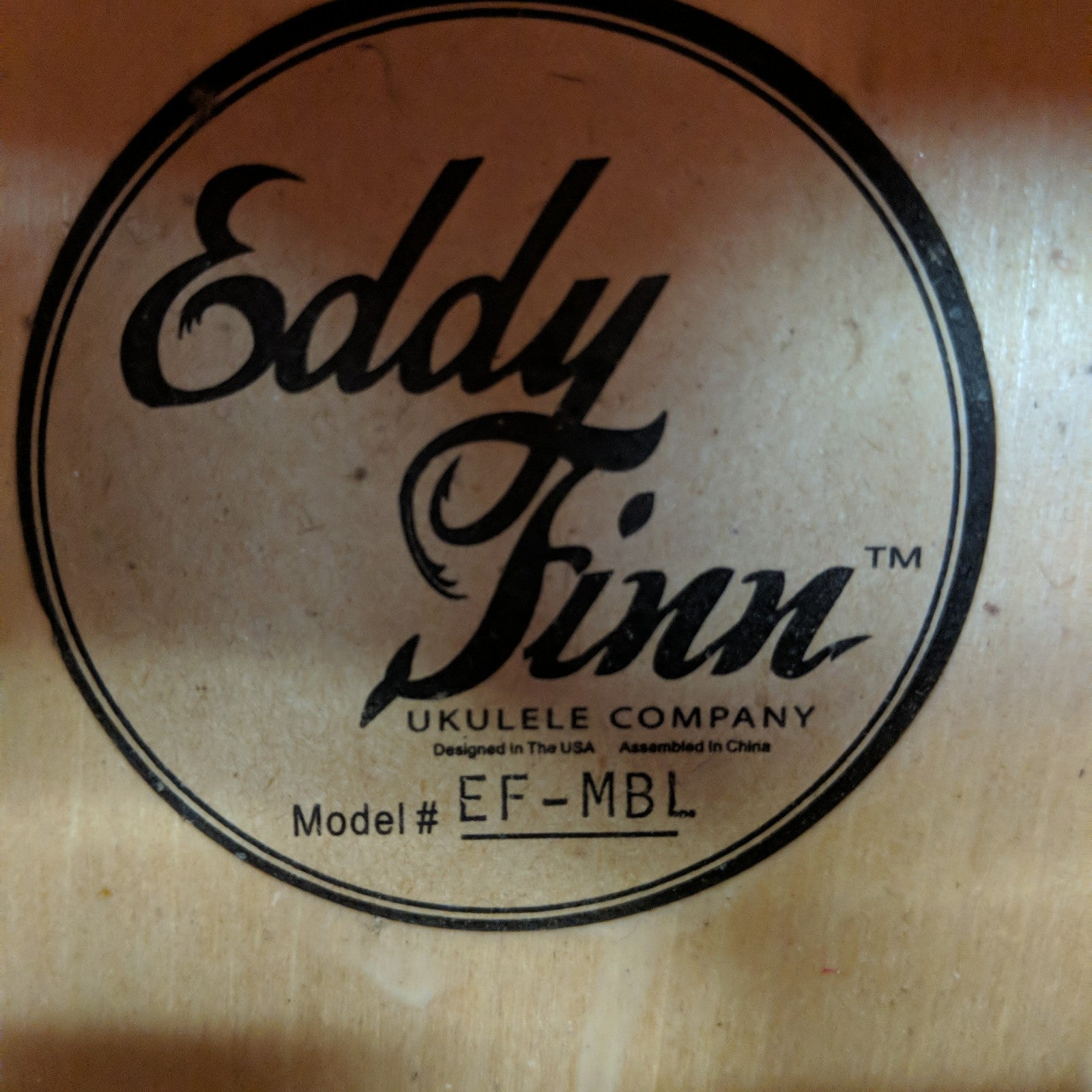 Eddy Finn EF-MBL Ukulele
