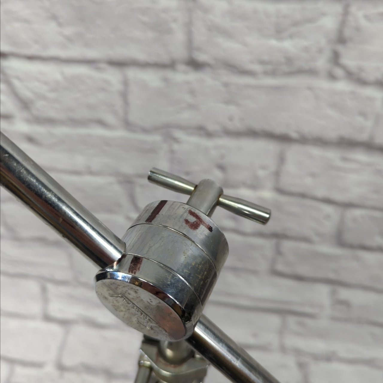 Pearl Heavy Duty Double Braced Boom Cymbal Stand with Tilter and Counterweight 1980s Red Label