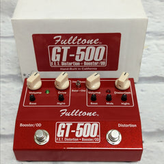 Fulltone GT-500 FET Distortion + Booster/OD Overdrive Guitar