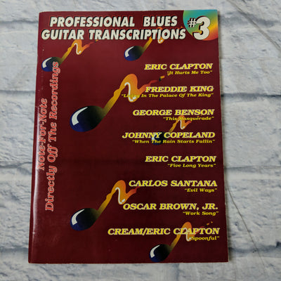 Professional Blues Guitar Transcriptions #3 (Note - For - Note directly off the recordings)