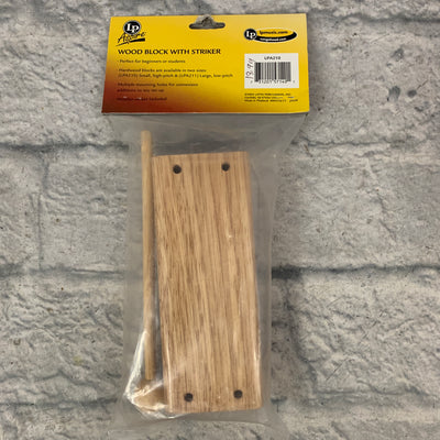 LP Latin Percussion LPA 210 Wood Block with Striker
