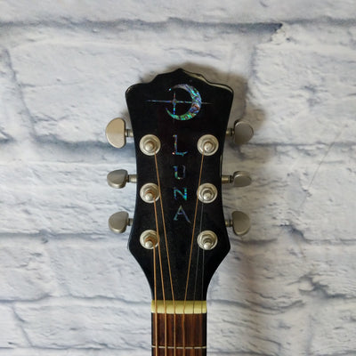 Luna FAU DRA BLK Concert Acoustic