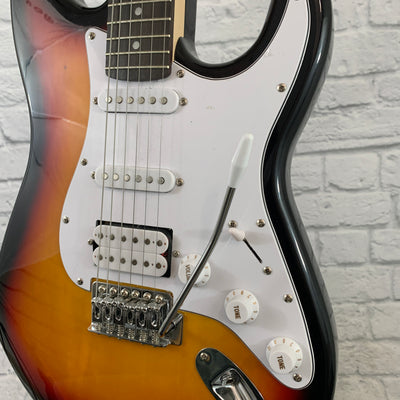 Donner Standard Series S Style Electric Guitar - Sunburst