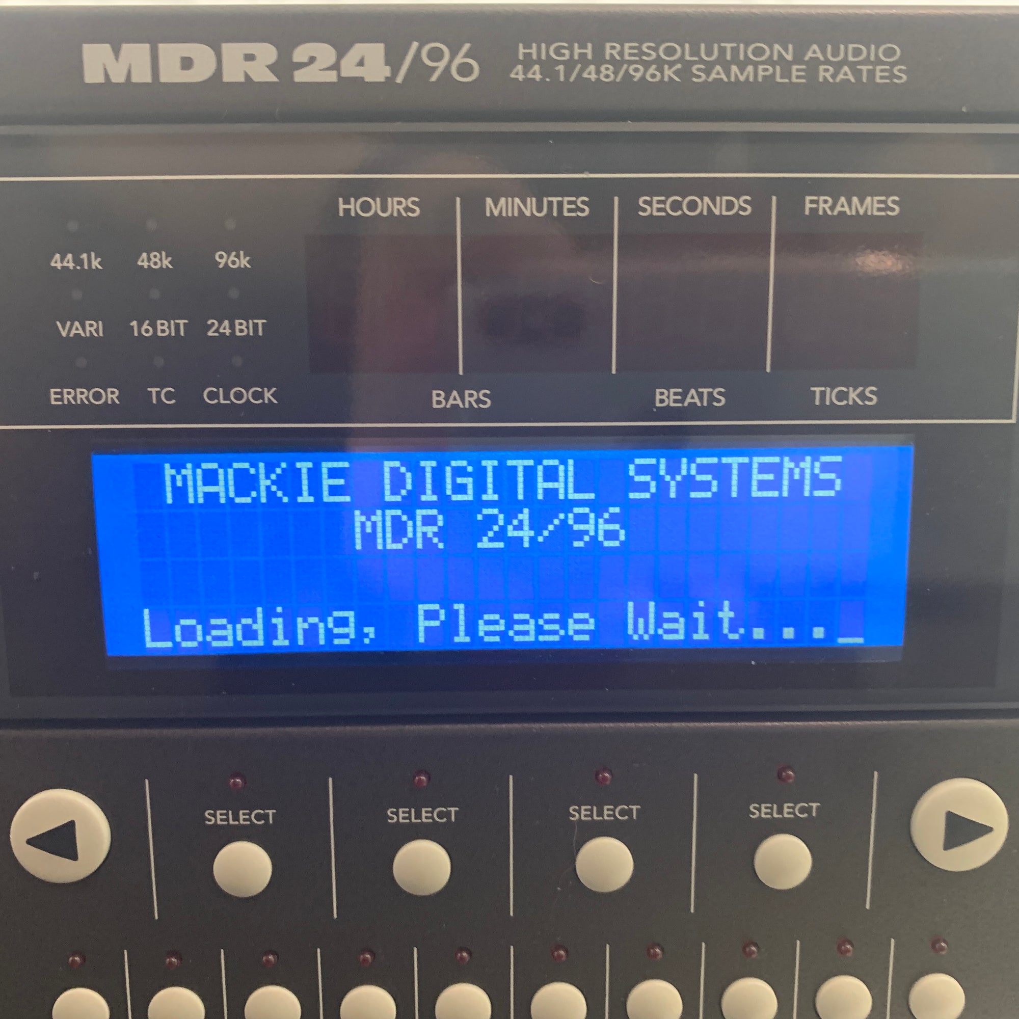 Mackie MDR 24/96 Digital Recorder