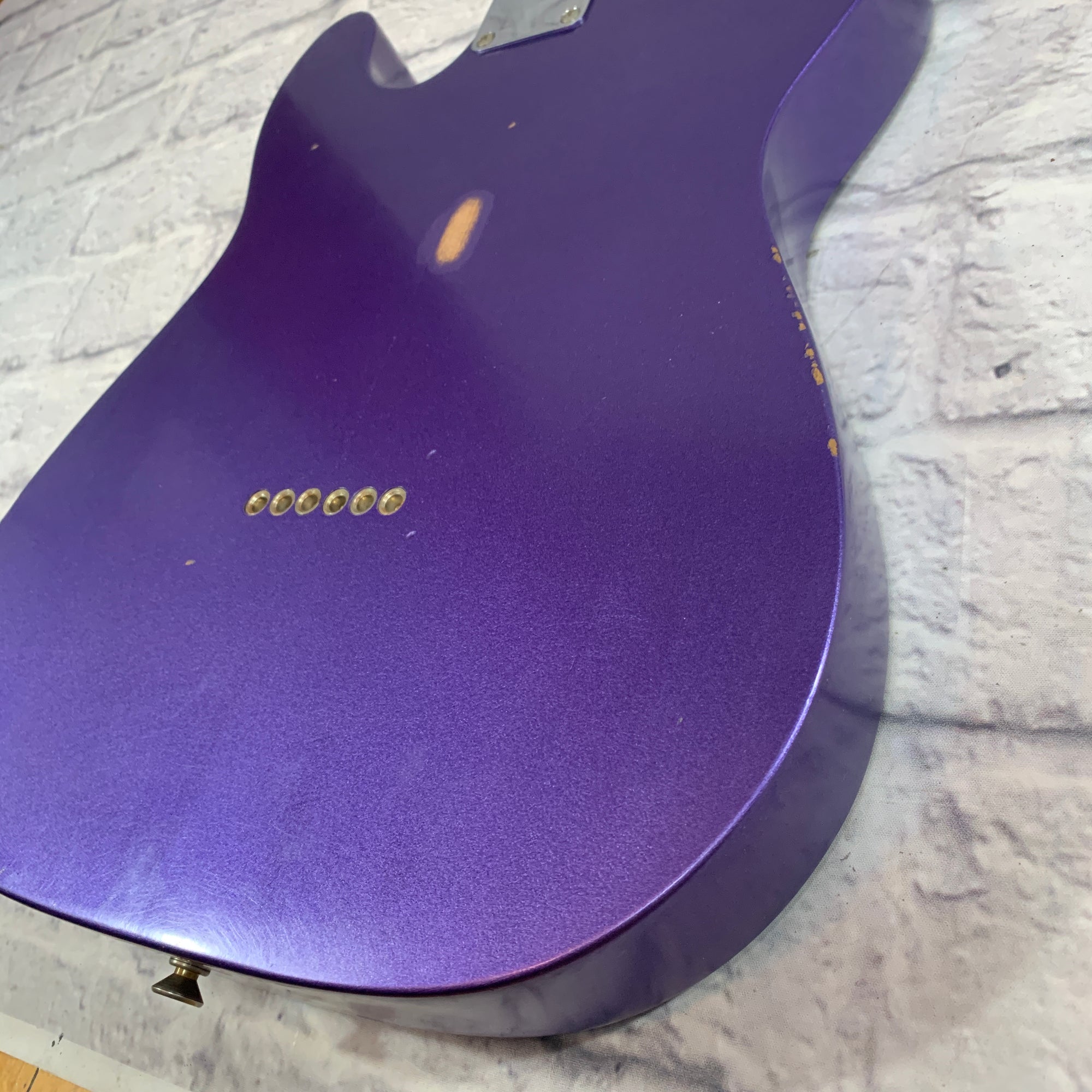 Fender Road Worn '50s Telecaster Limited Edition Electric Guitar Purple Metallic