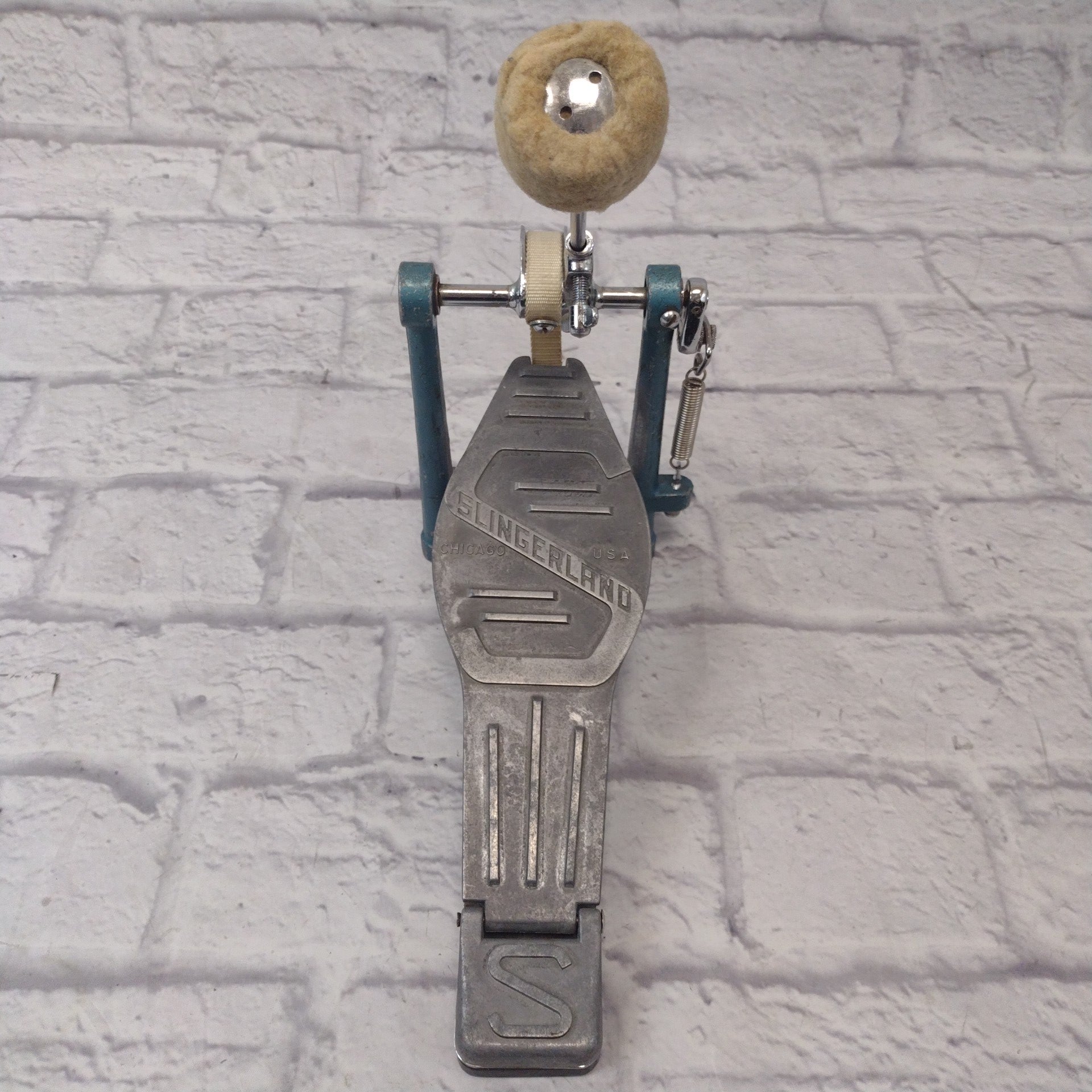 Slingerland Vintage Blue Kick Pedal