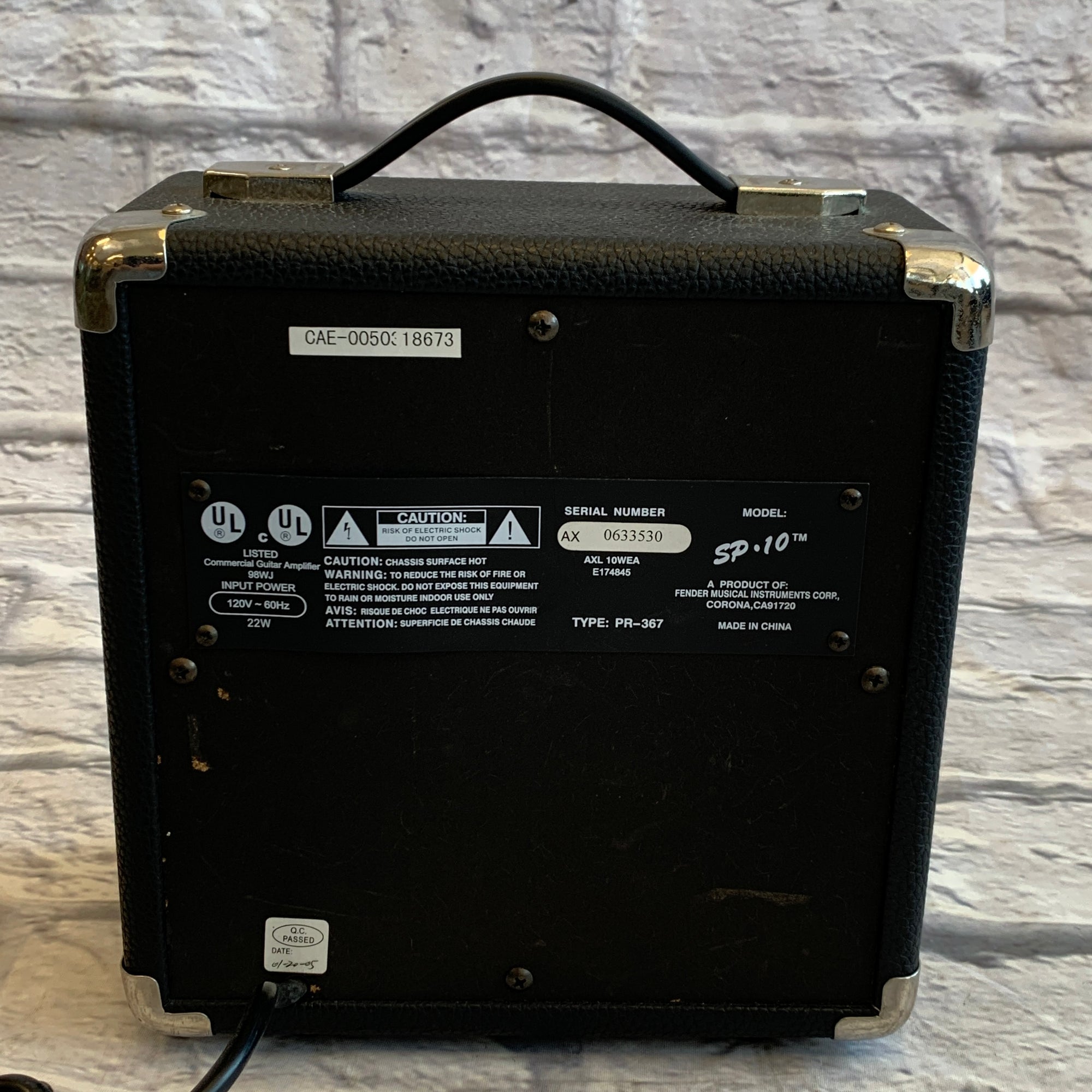Squier SP10 Guitar Combo Amp