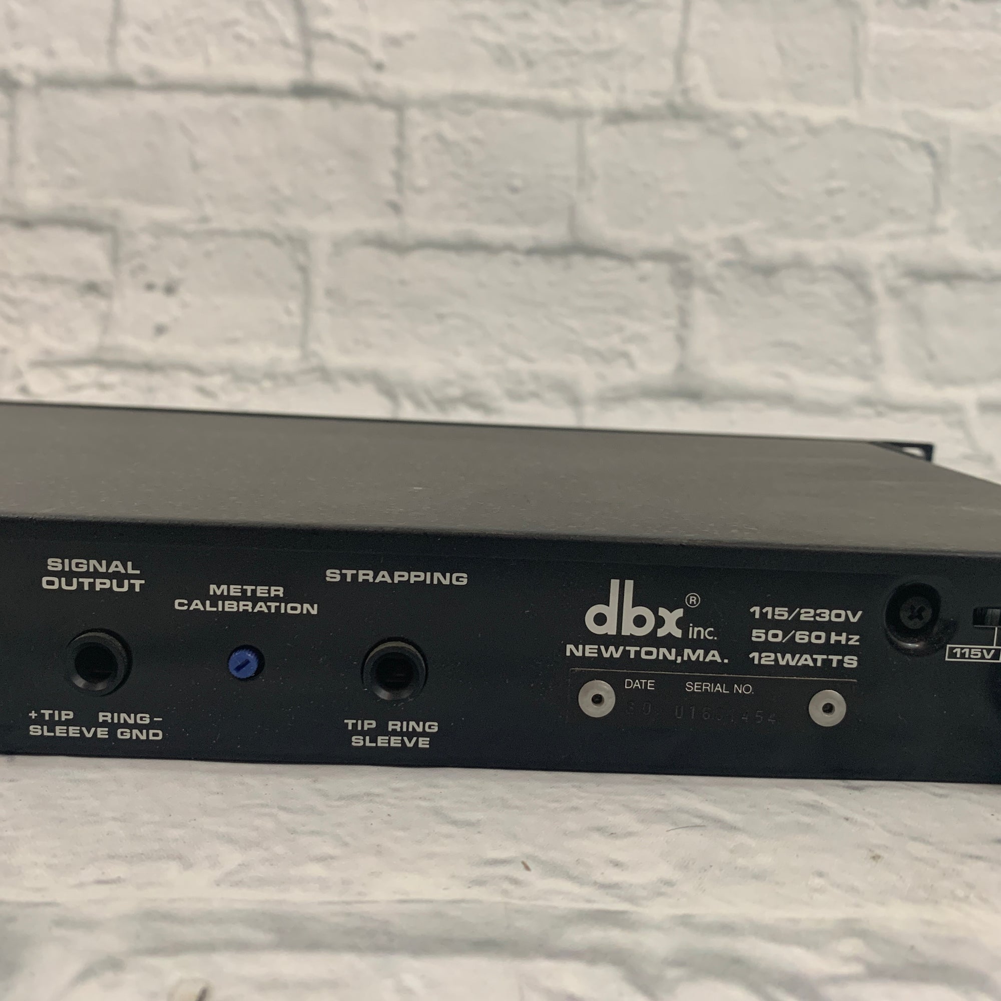 DBX 160X Compressor / Limiter Rack Unit