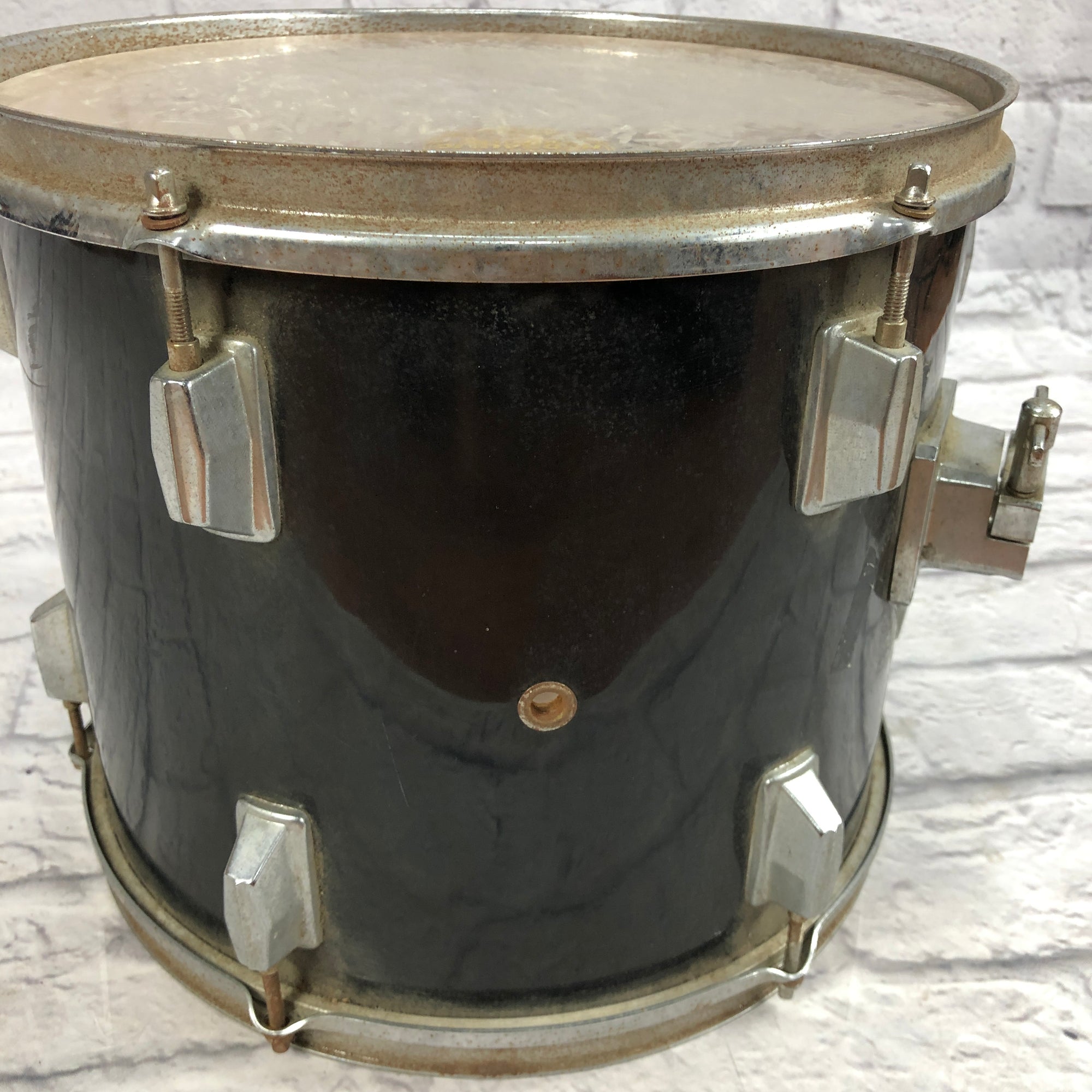 Unknown 13 x 10.5 Black Rack Tom