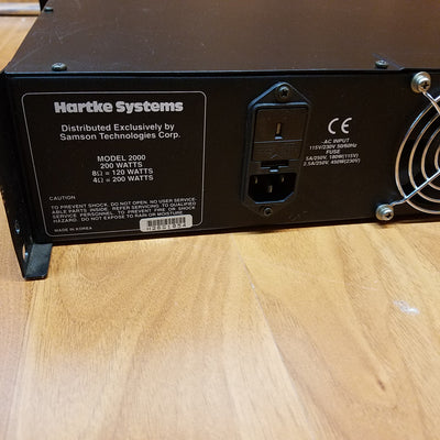 Hartke 2000 Transient Attack Bass Head
