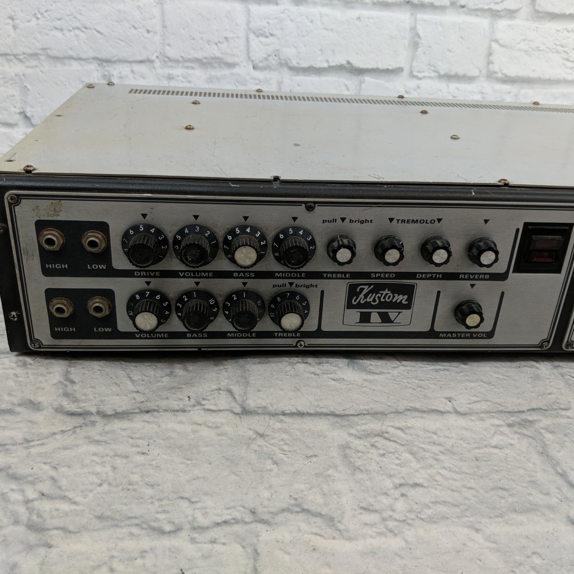 1969 Kustom K 200B-2 2 Channel 100W Head