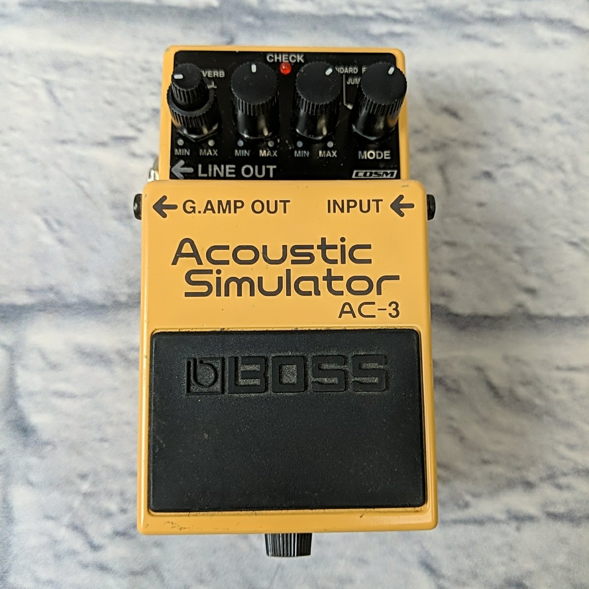 Boss AC-3 Acoustic Simulator Pedal
