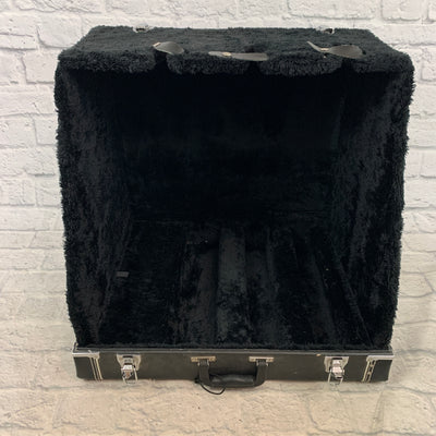Road Runner 3 Guitar Stand, Black Tolex Case