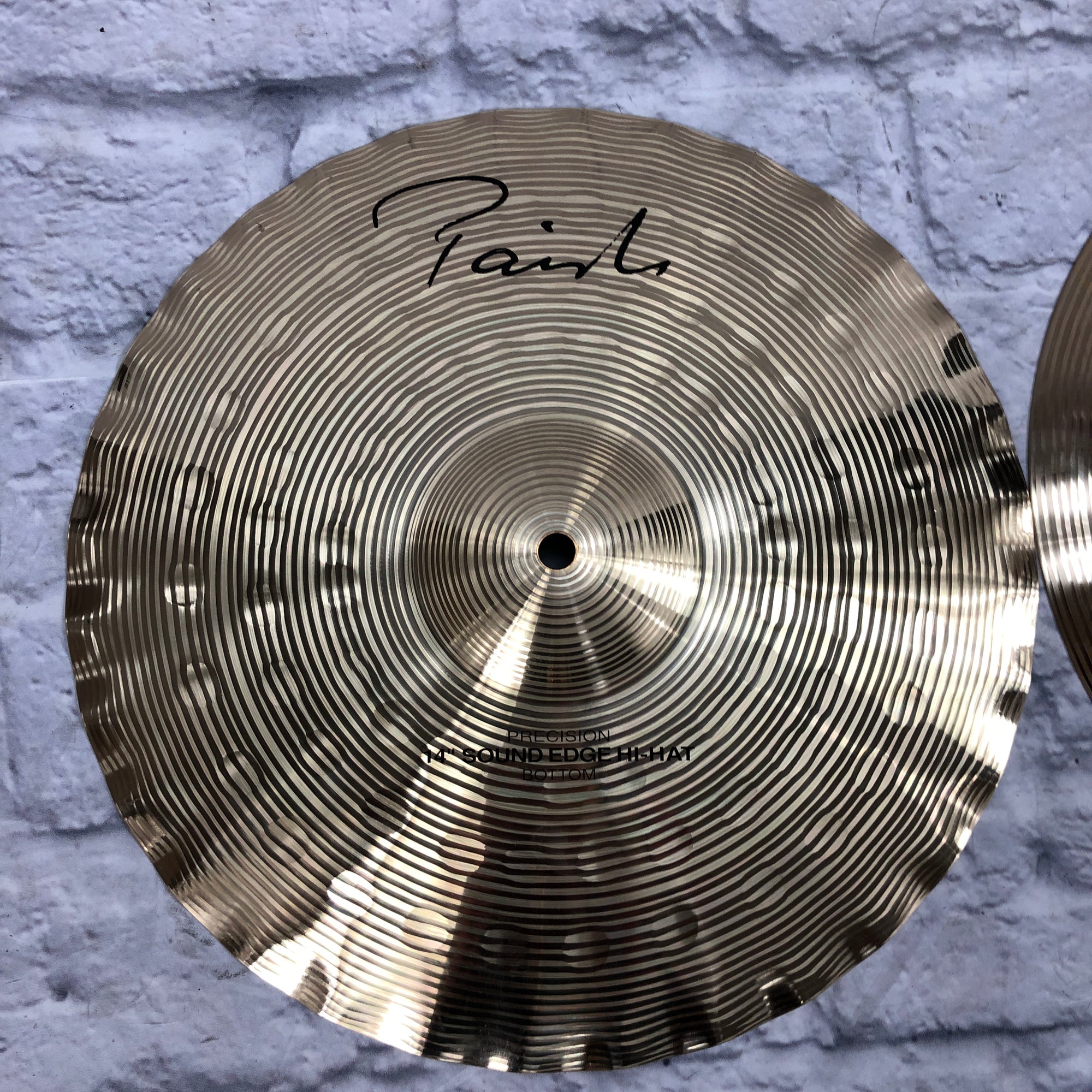 Paiste 14in Precision Sound Edge Hi-Hat Pair