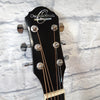 Oscar Schmidt OAB-A Acoustic Guitar - Black Gloss