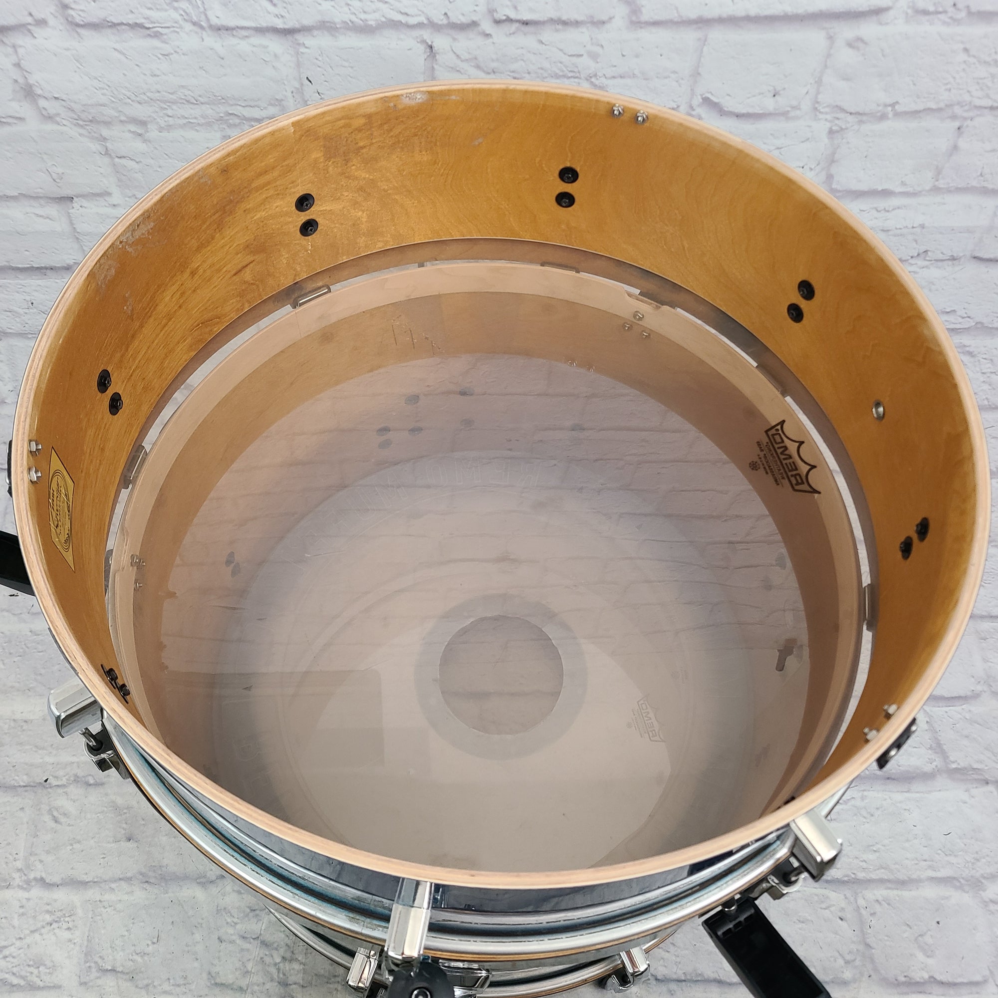 Tama Silverstar 22x18 Bass Drum - Sky Blue Sparkle MODDED NESTING