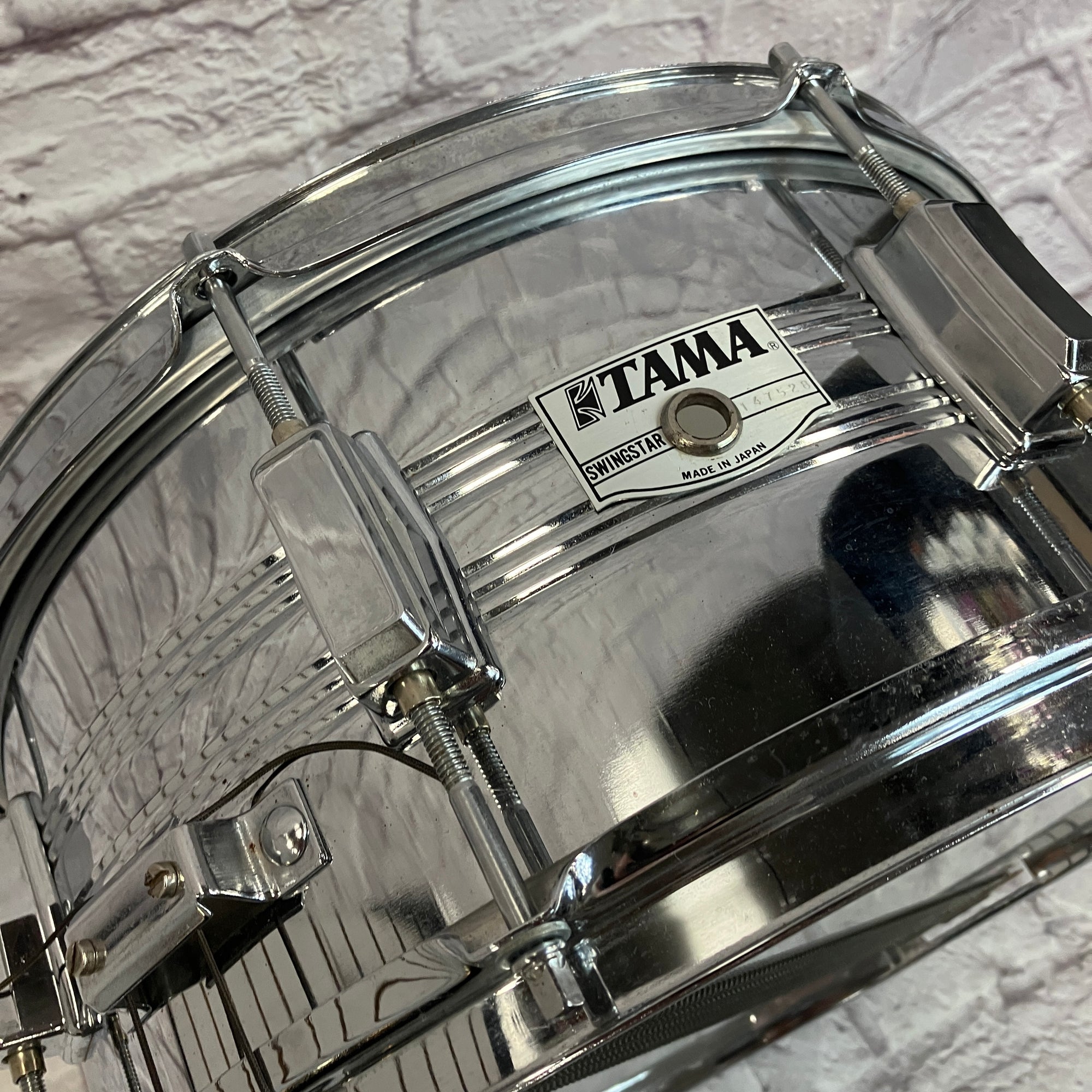 Tama 14 x 6.5 MIJ Chrome Snare Drum