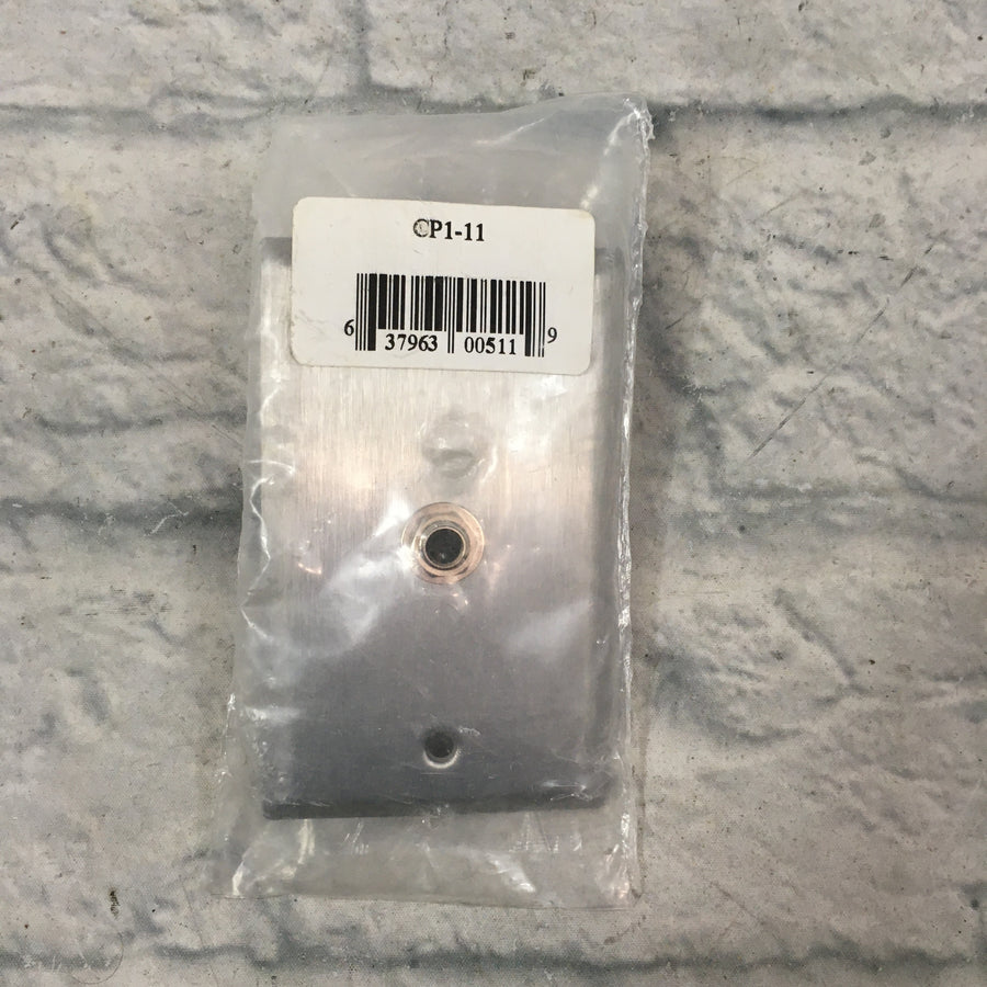 CP1-11 1/4 Input Jack Wallplate