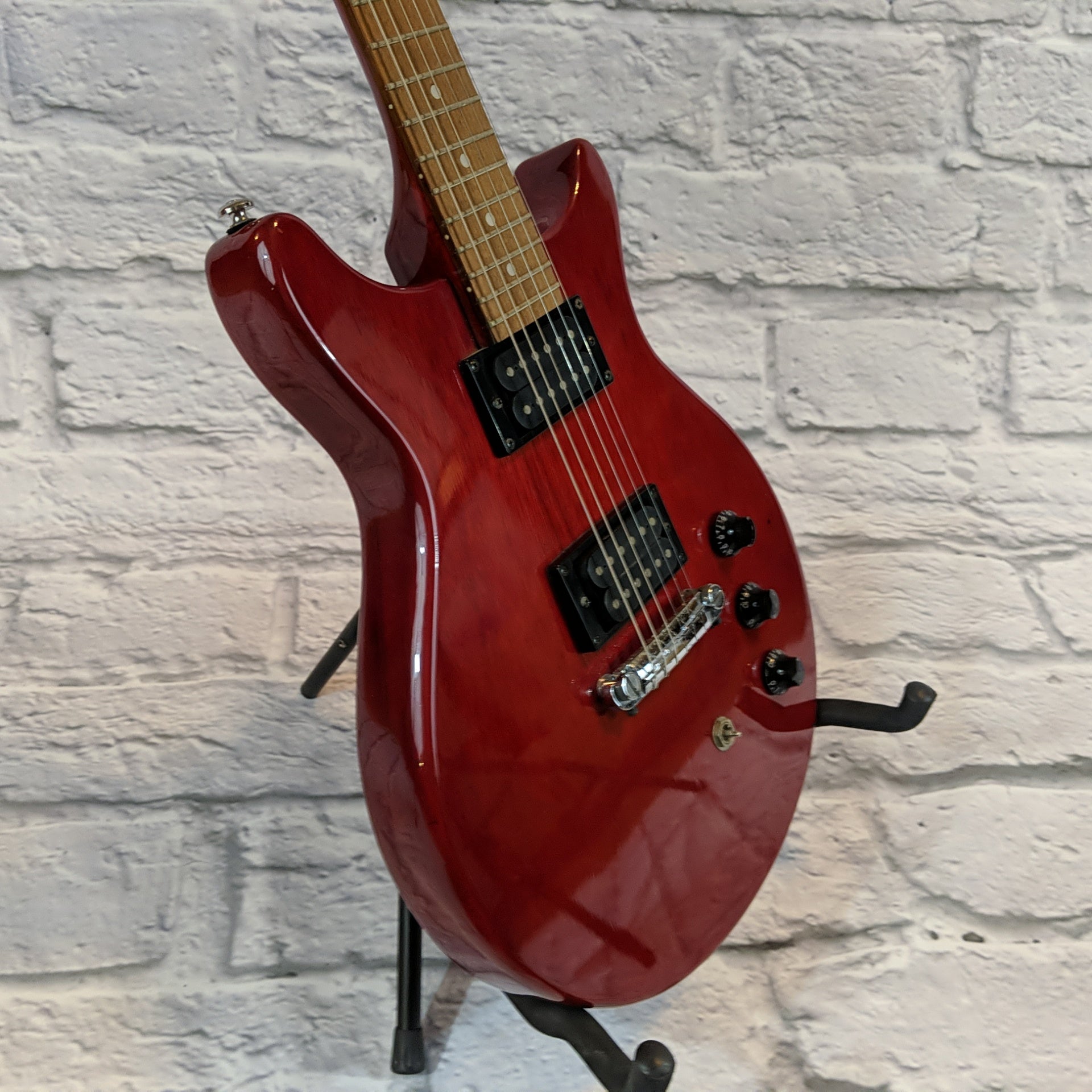 Hamer Slammer SP1-TW Electric Guitar - Trans Red