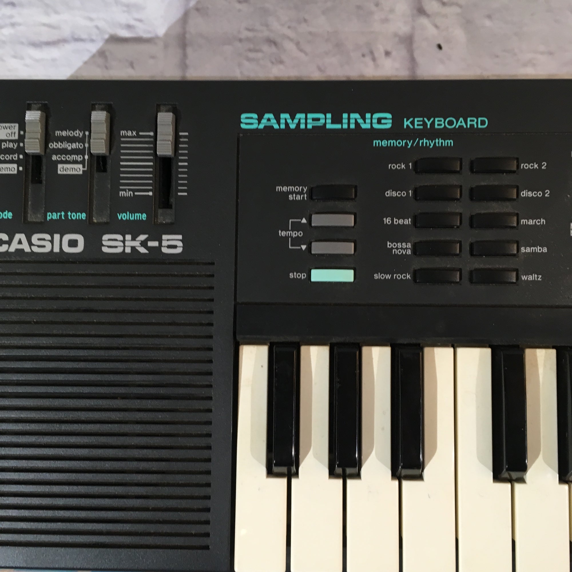 Casio SK-5 with Box and Manual