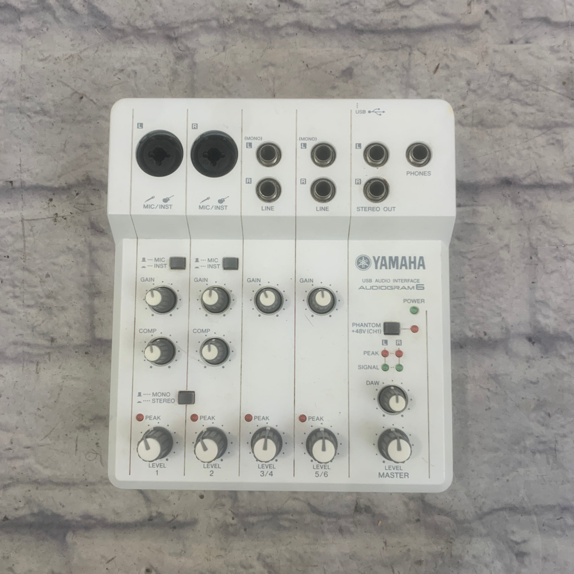 Yamaha Audiogram 6 Analog Recording USB Interface - Evolution Music