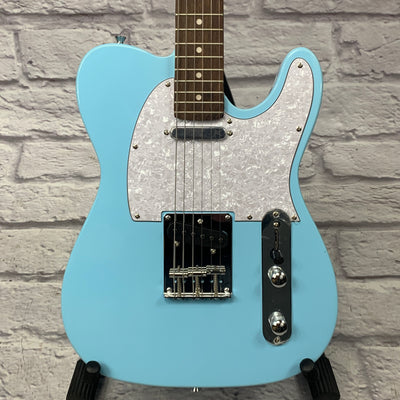 Nashville Guitar Works 120 Tele-Style Electric Guitar Blue