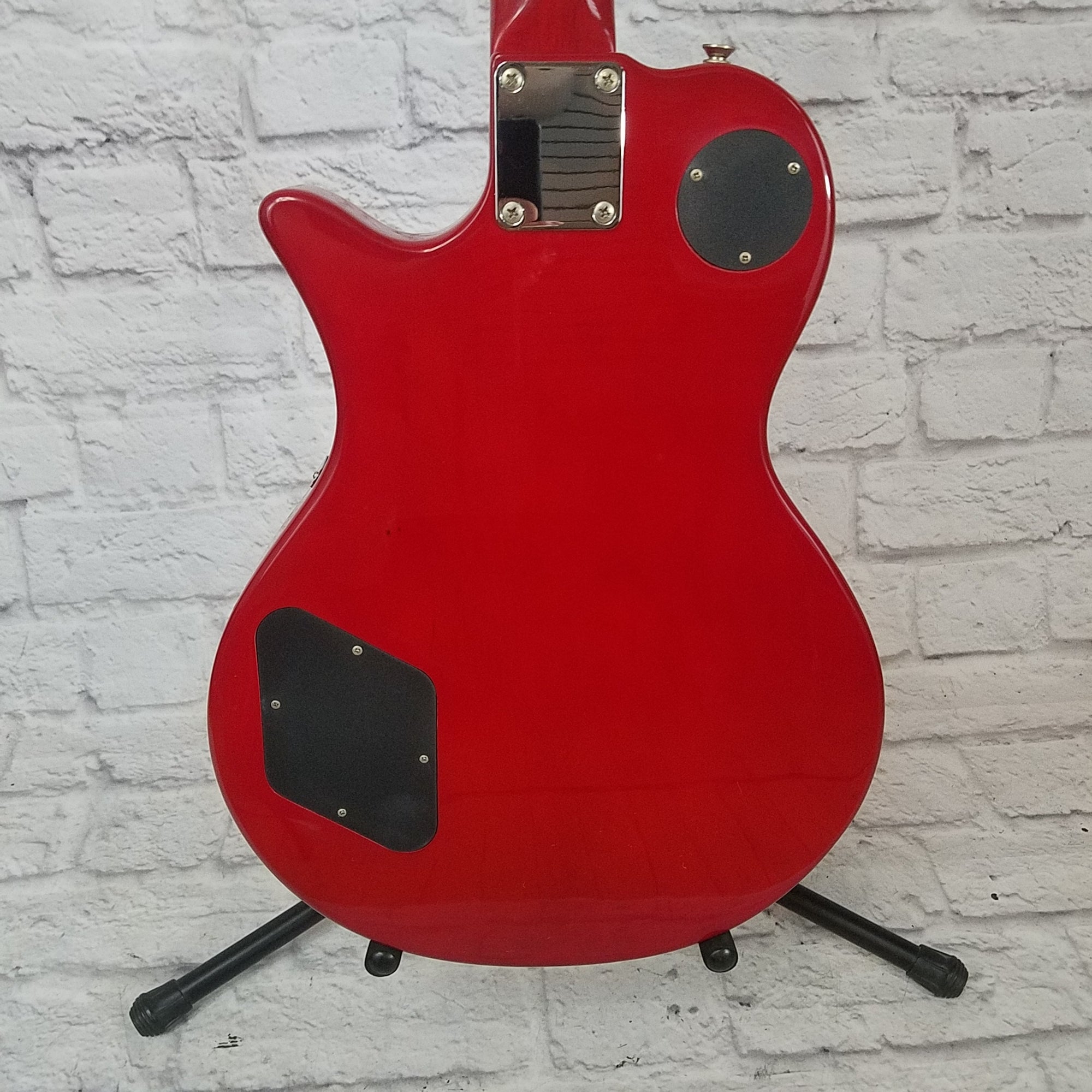 Crestwood LP Style Electric Guitar Cherry Sunburst