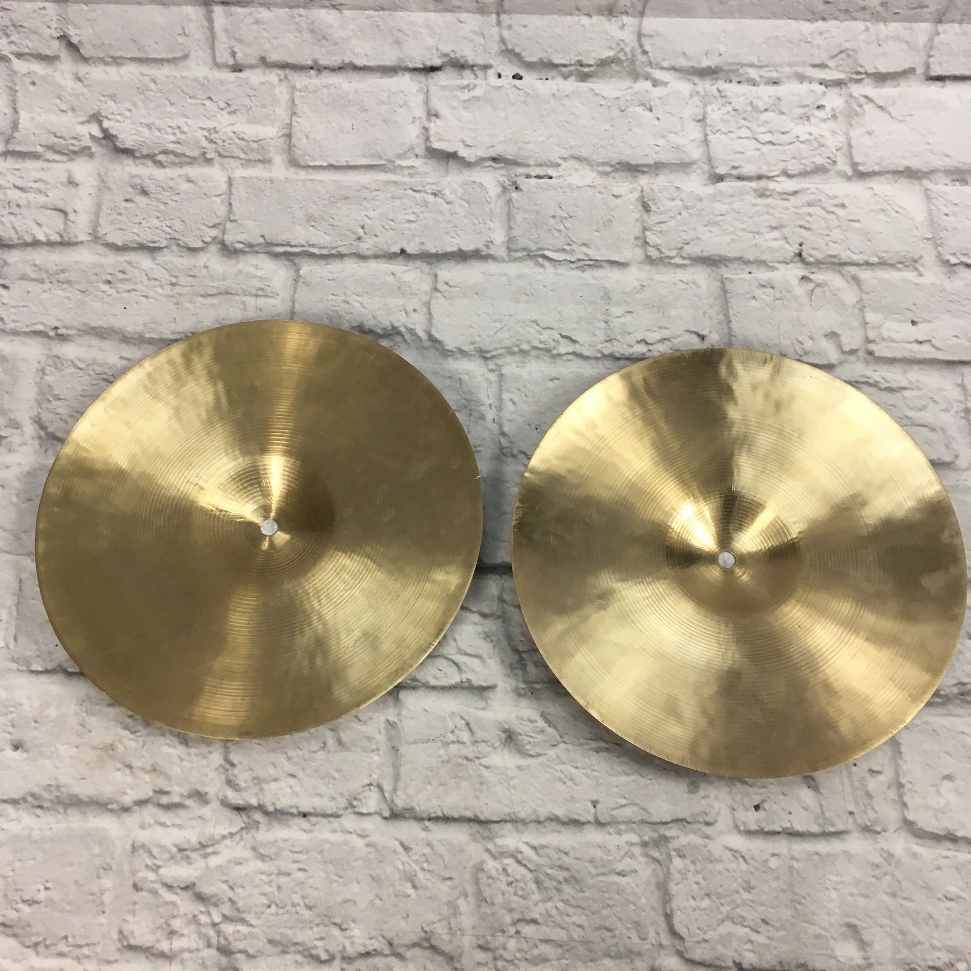Agazarian 14in Hi Hat Cymbal Pair