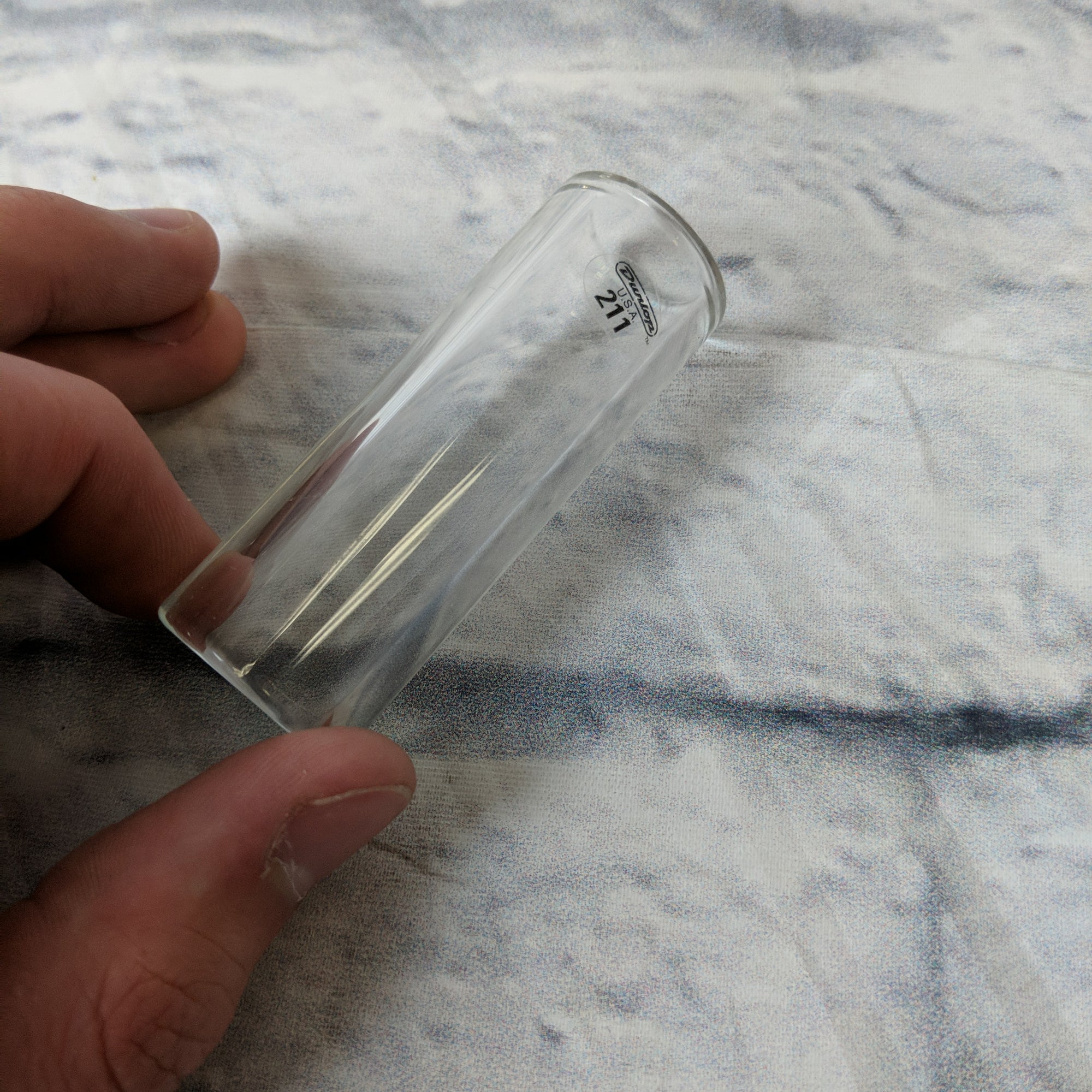 Dunlop 211 small glass guitar slide