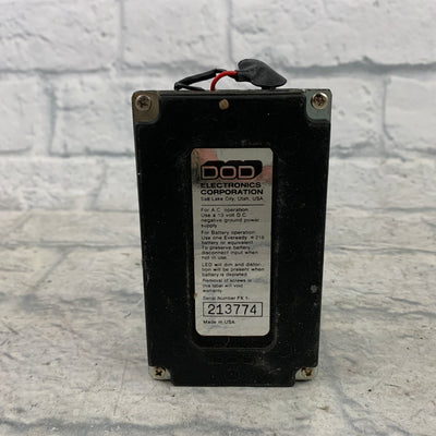 DOD FX72 Bass Stereo Flanger Flanger Pedal AS IS PROJECT