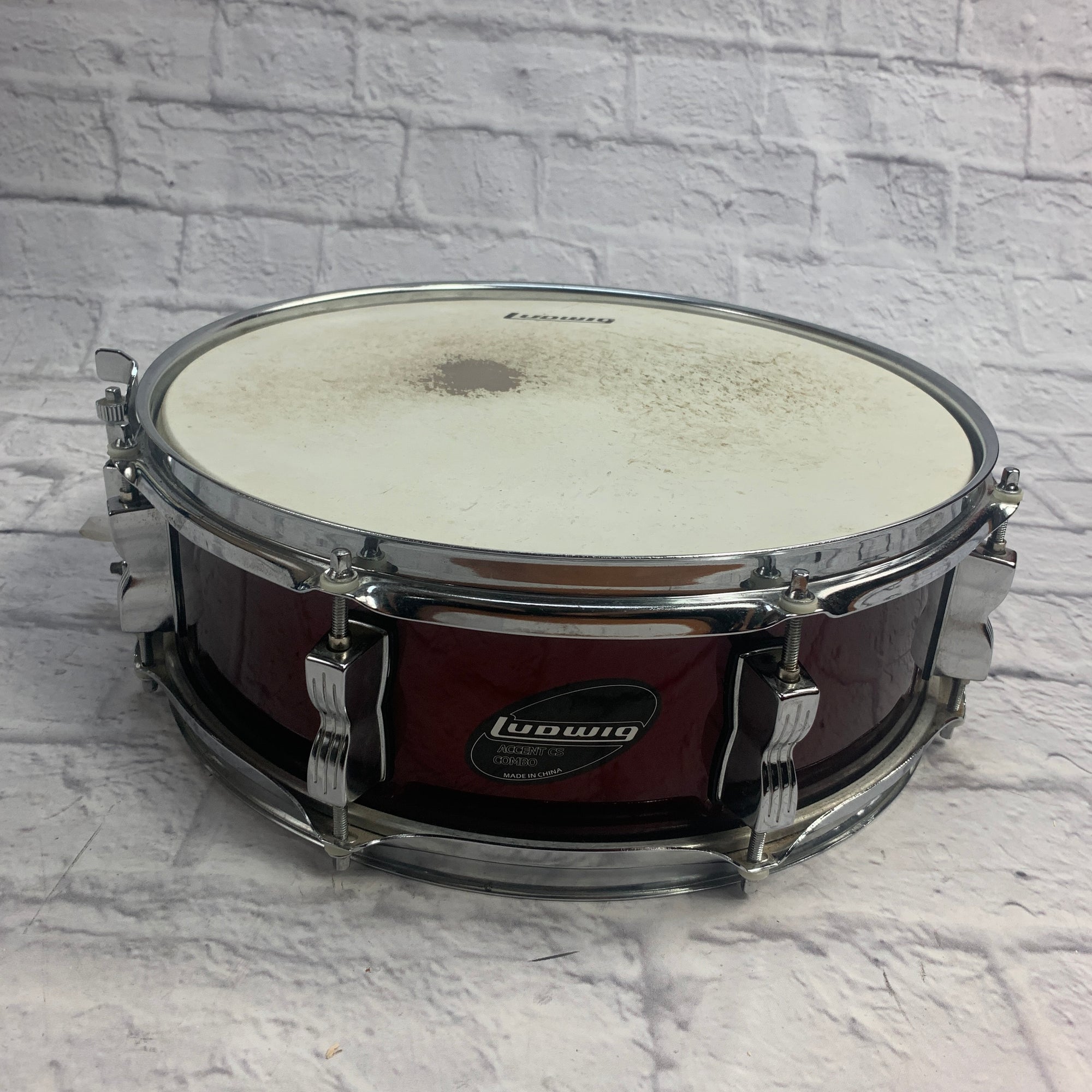 Ludwig Accent CS Combo Wine Red SnareLudwig Accent CS Combo Wine Red Snare  