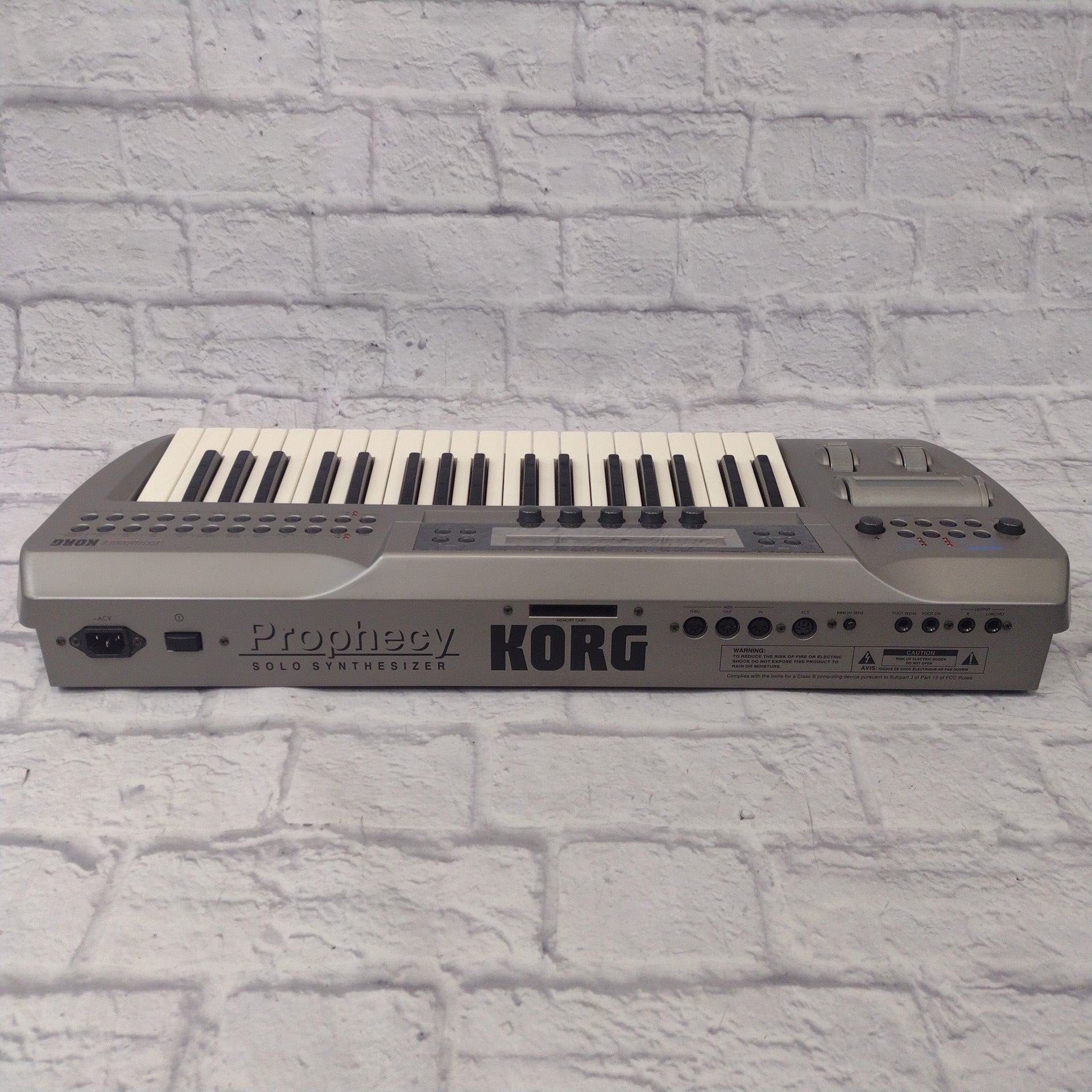 Korg Prophecy Analog Modeling Monophonic Synthesizer