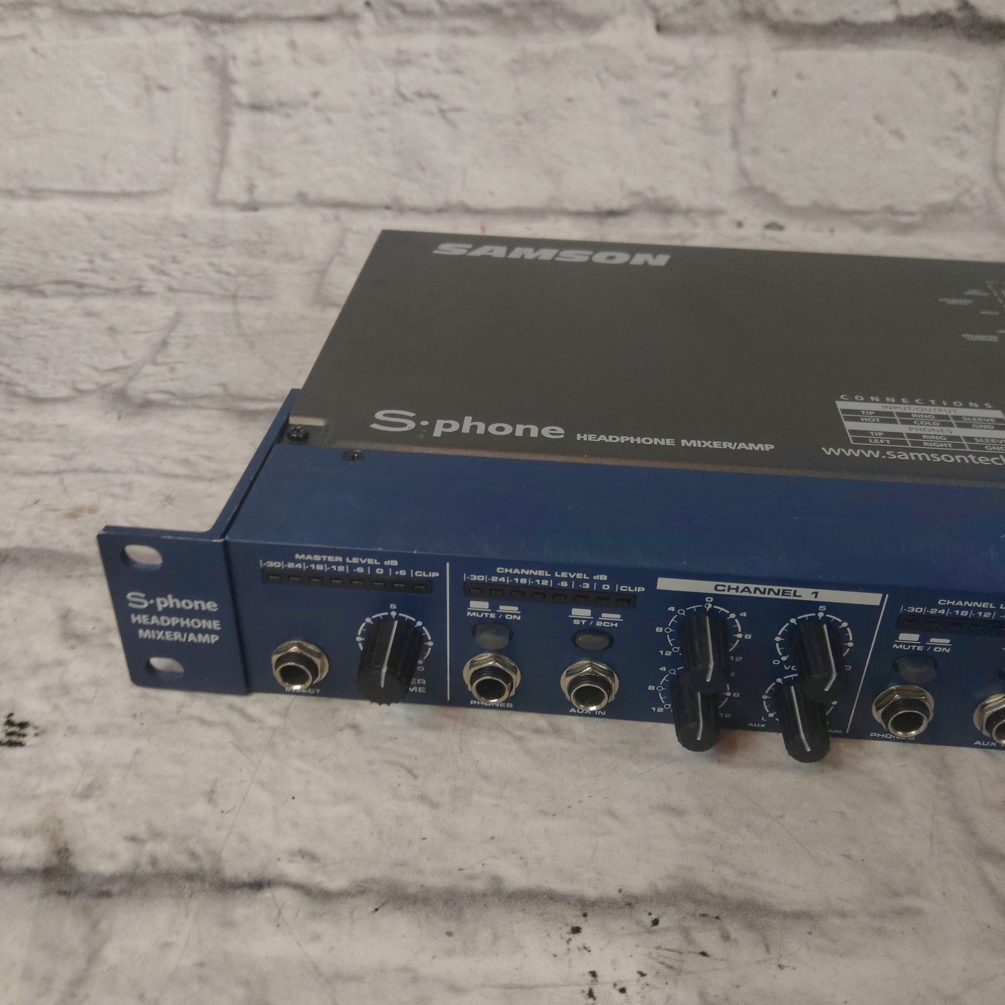 Samson S-Phone S Class Headphone Mixer / Amp