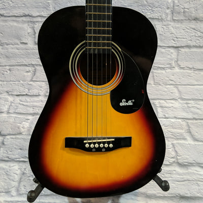 Harmony Stella Parlor Acoustic Guitar - Sunburst