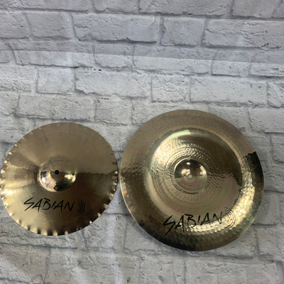 Sabian XSR 13 16 Fast Stax Splash China Cymbal