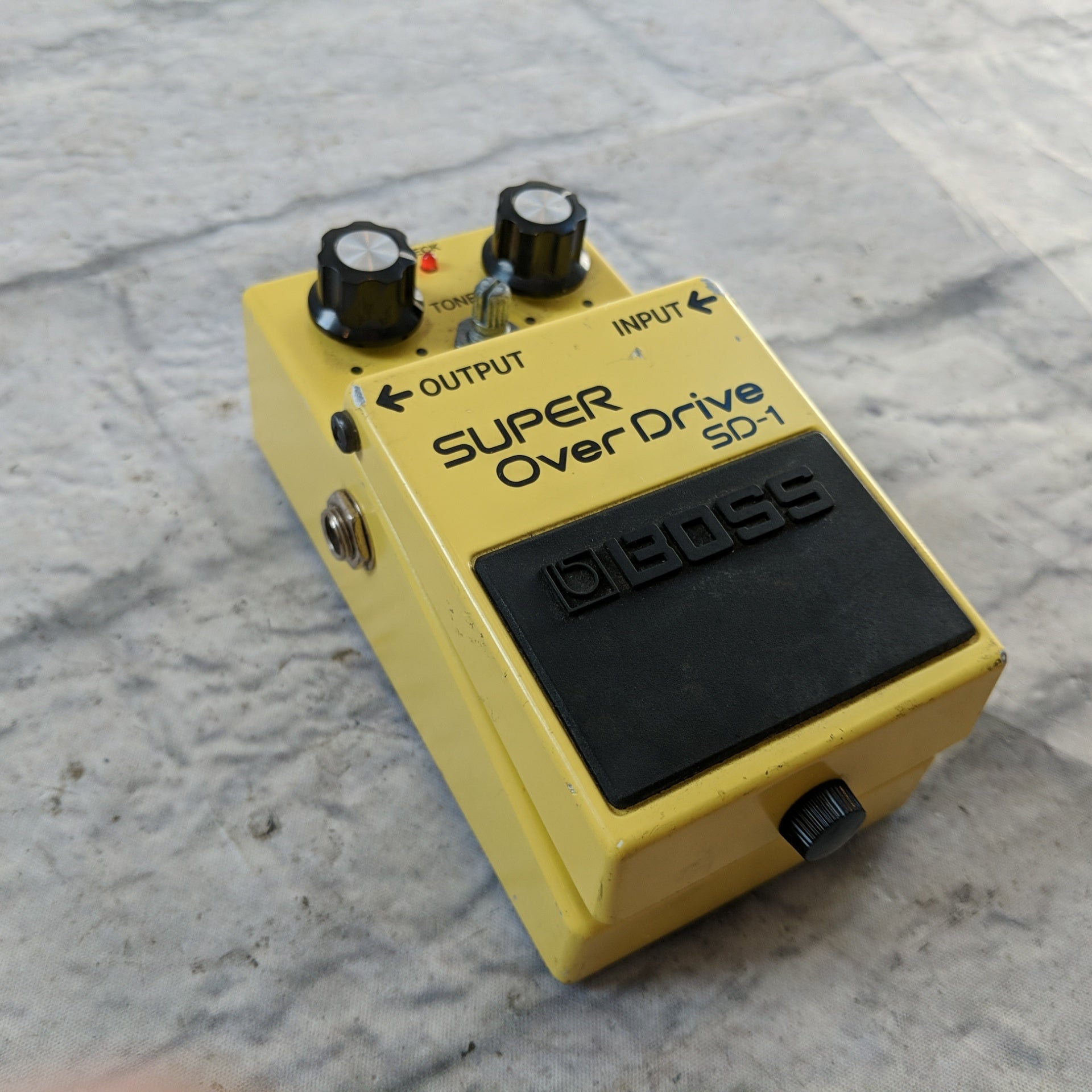 Boss Super Overdrive SD-1 with issues