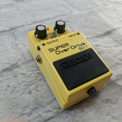 Boss Super Overdrive SD-1 with issues
