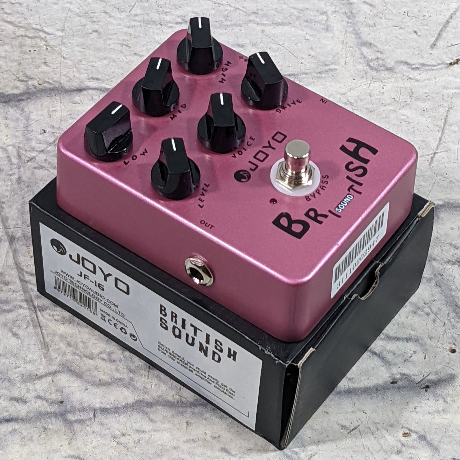 Joyo British Sound Overdrive pedal