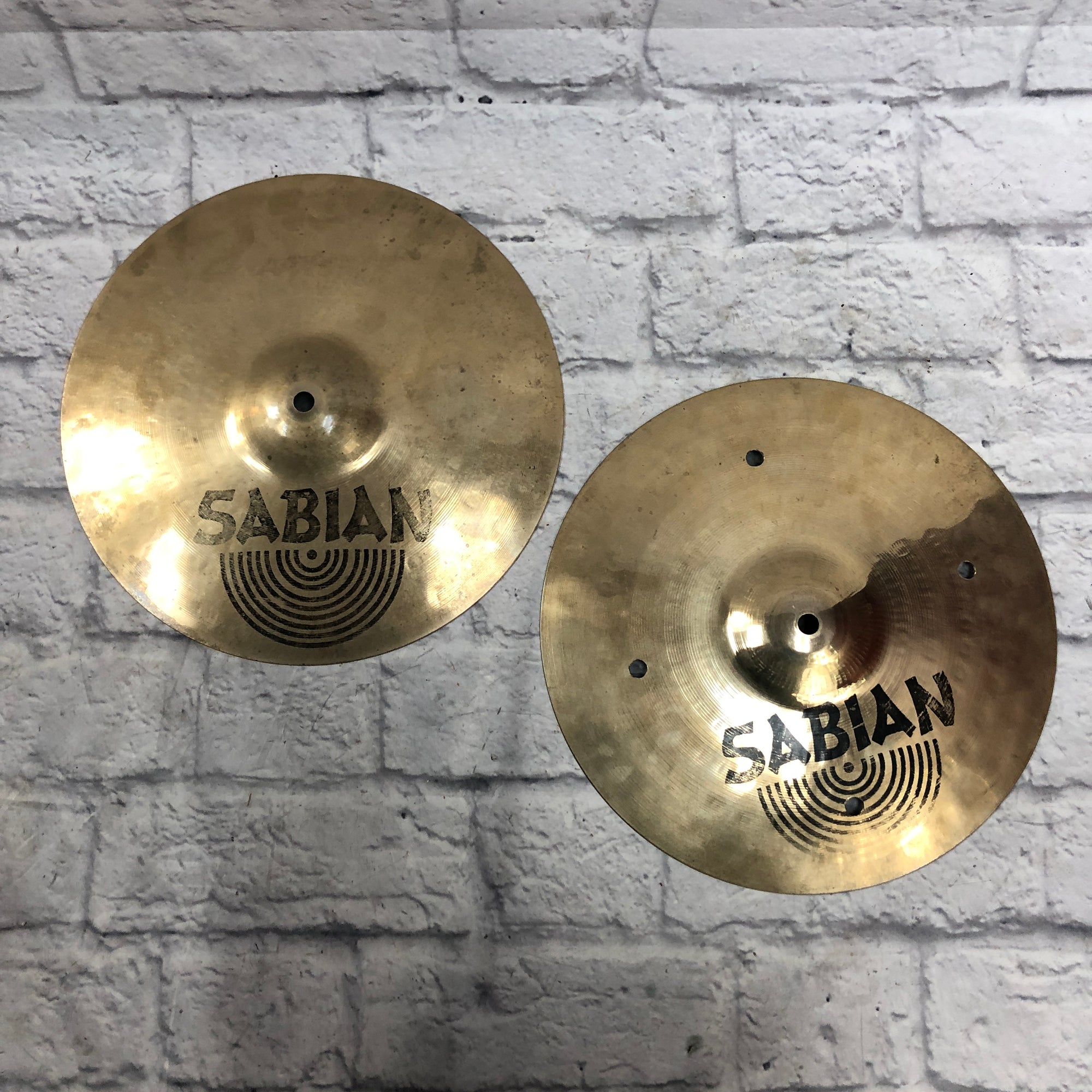Sabian 13 AAX Stage Hats Hi Hat Cymbal Pair