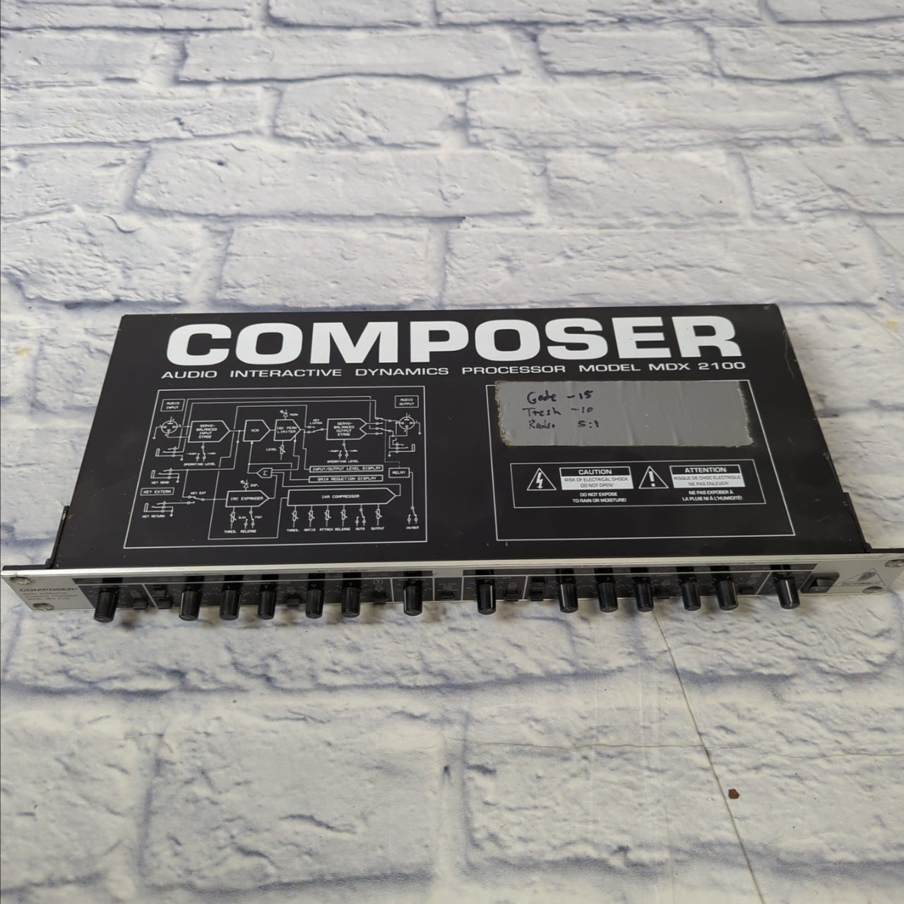 Behringer Composer MDX2100 Dynamics Processor Rack