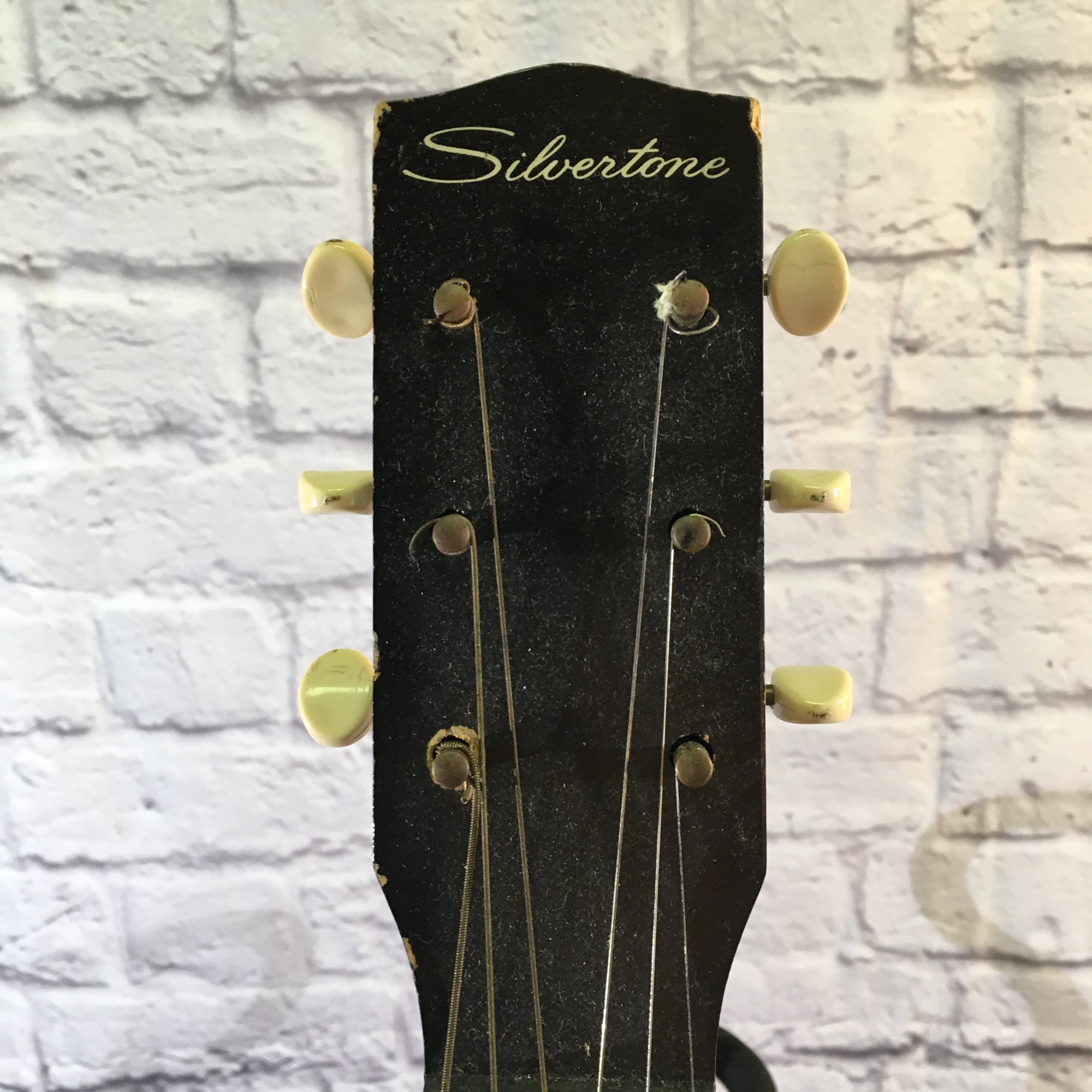Silvertone Parlor Acoustic Guitar