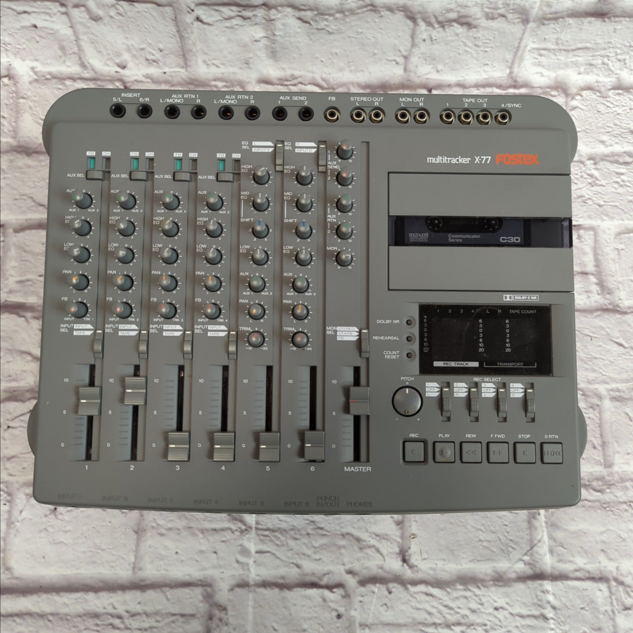 Fostex X77 Multitracker Cassette Recorder - Evolution Music