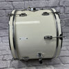 Ludwig Rocker II 13 16 22  Drum Kit - White Wrap