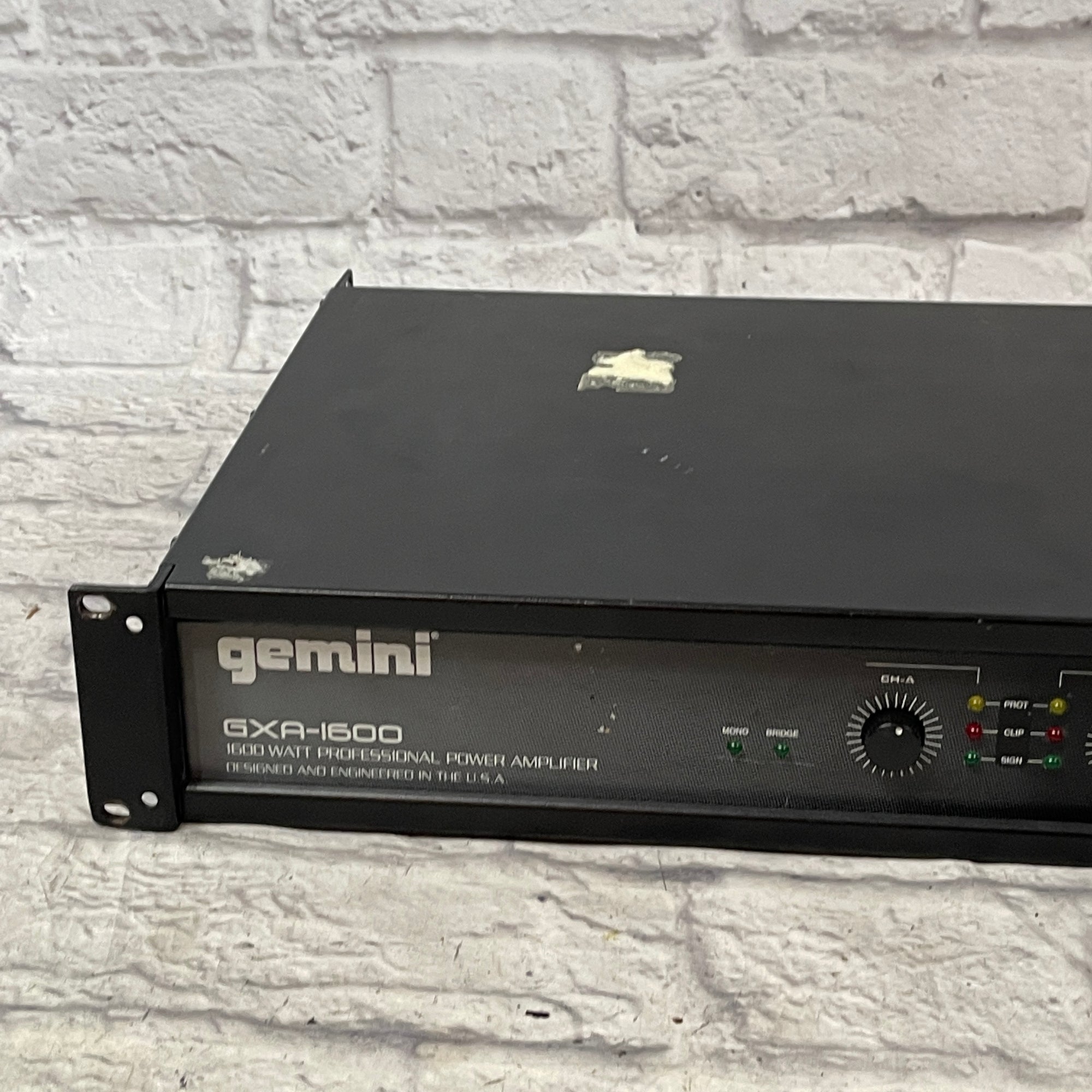 Gemini GXA-1600 1600W Power Amp
