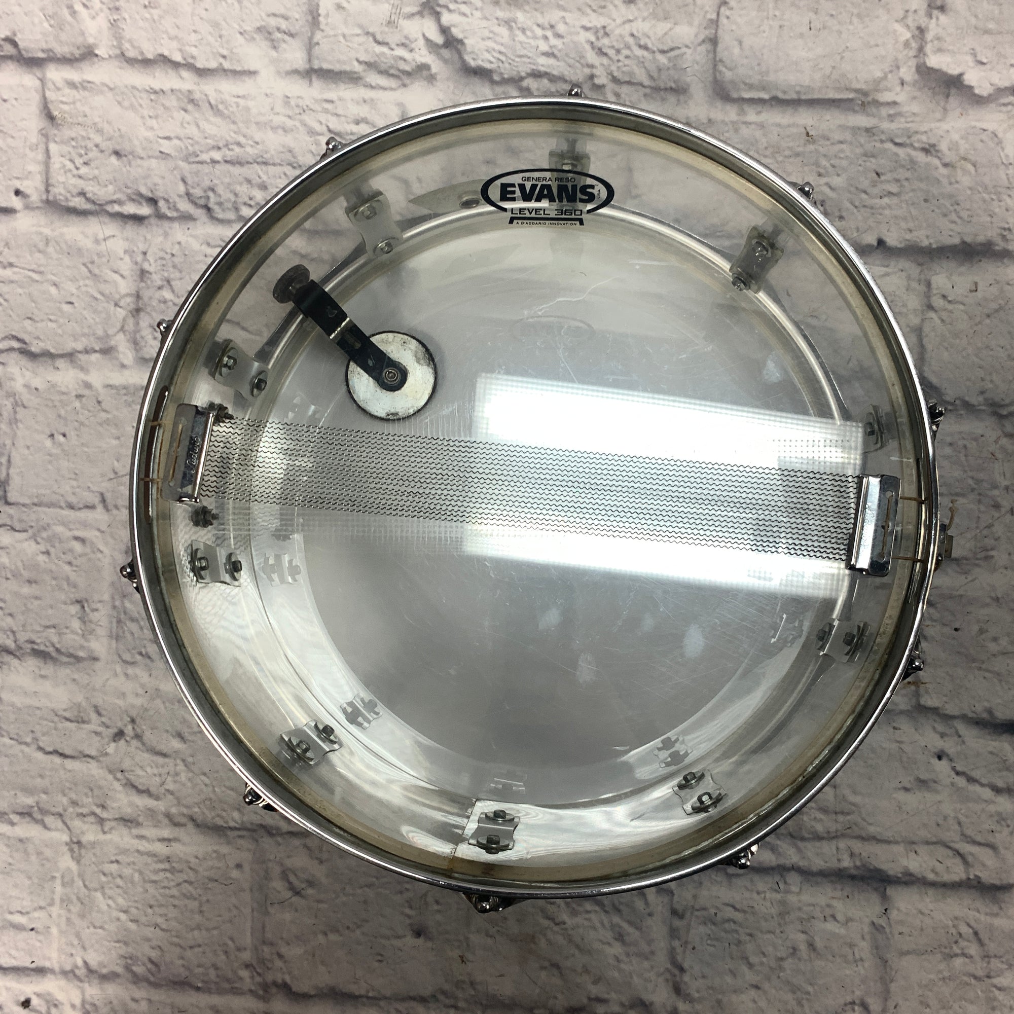 Vintage Ludwig 5pc Vistalite Clear Drum Set AS IS