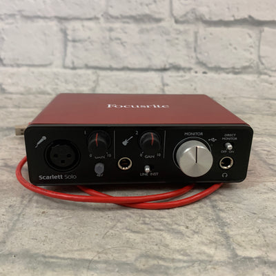 Focusrite Scarlett Solo USB Interface