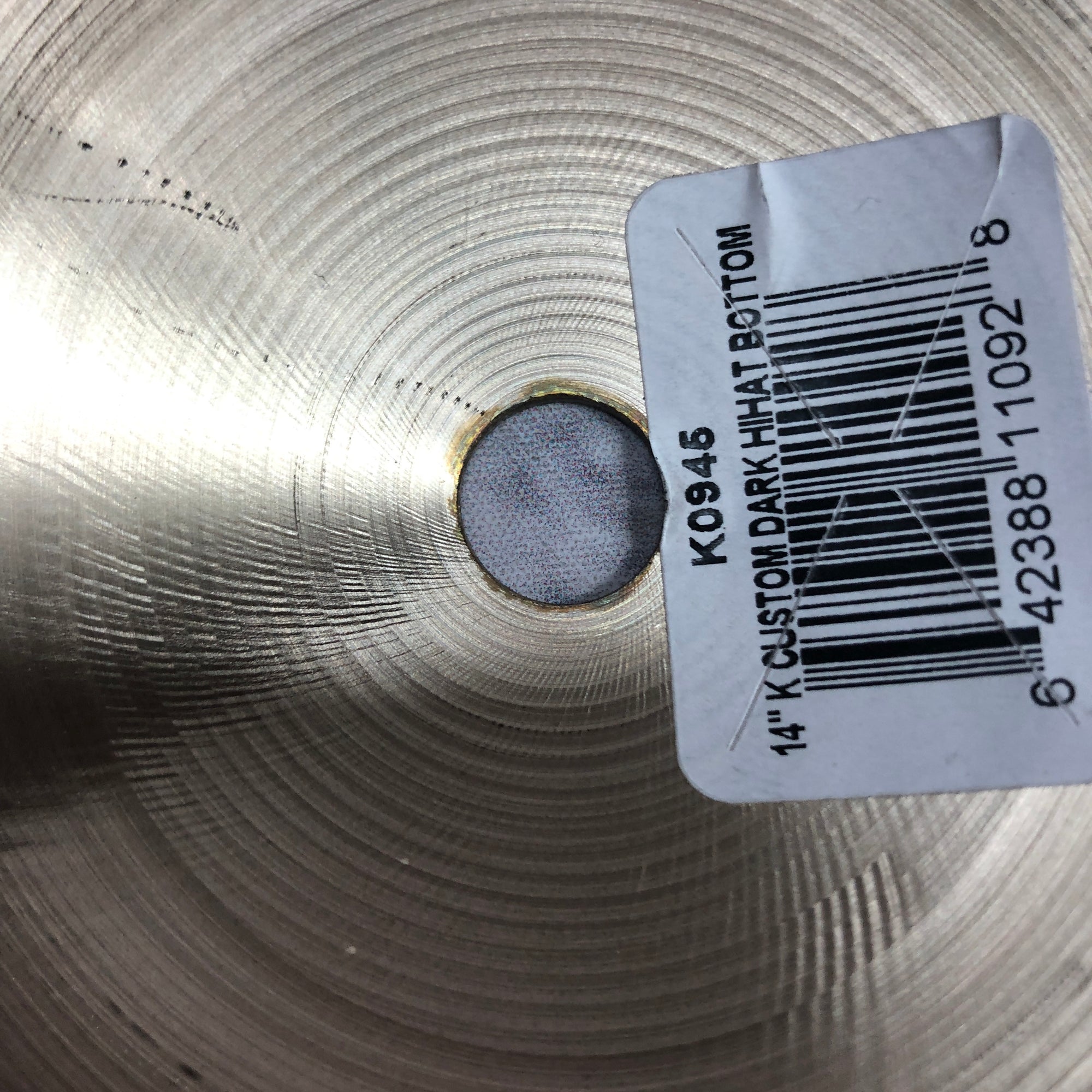 Zildjian 14in K Custom Dark Hi Hat Cymbal Pair
