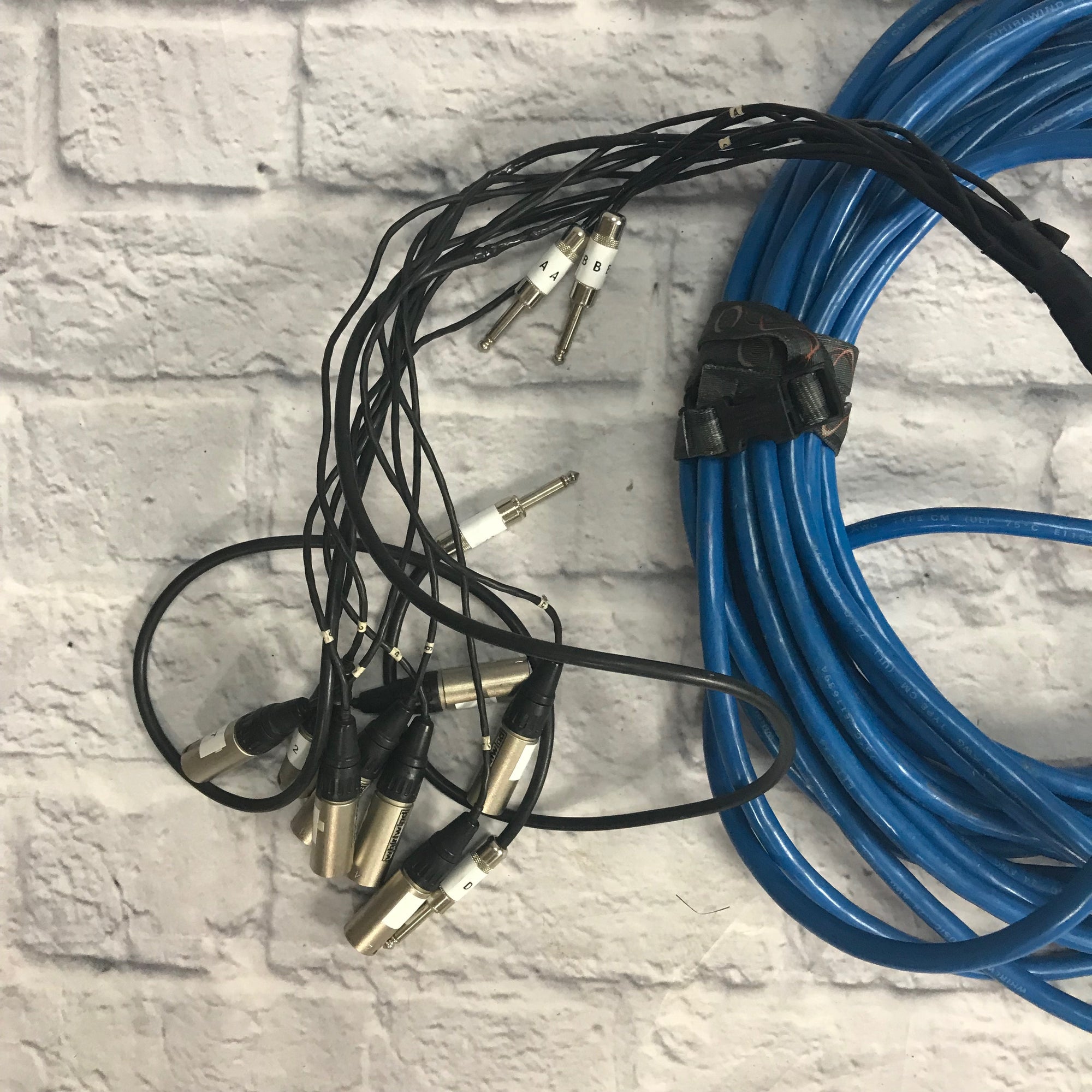 Whirlwind 8 XLR 4 TRS Channel Snake